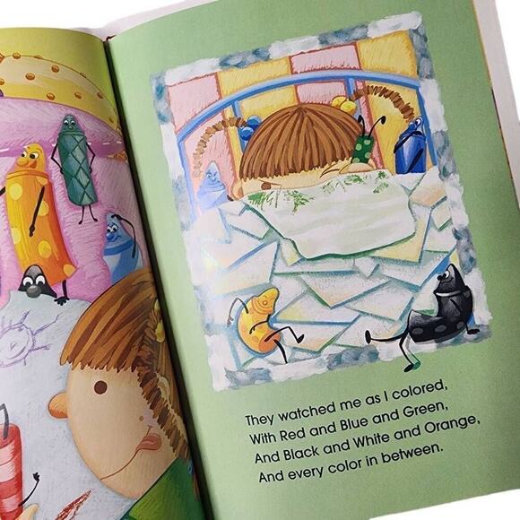 Vintage Children's Books, 90s "The Crayon Box That Talked" Hardback Storybook - Picture 4 of 5